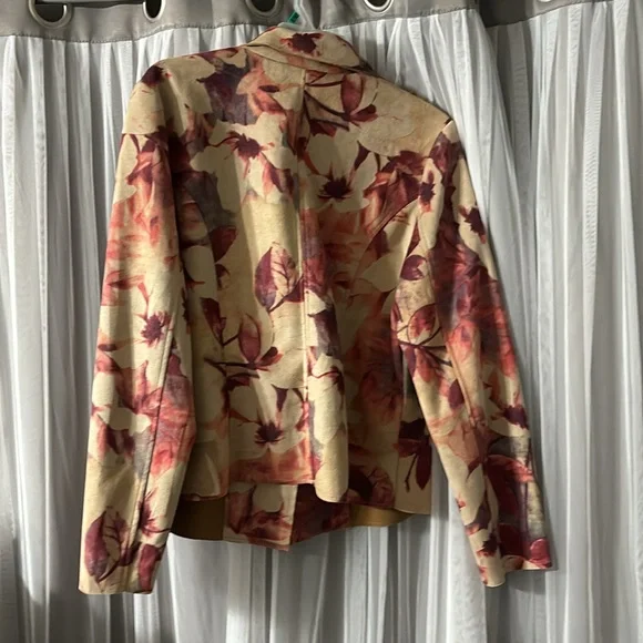 Very bold colored Fall hand made by Artesian jacket!